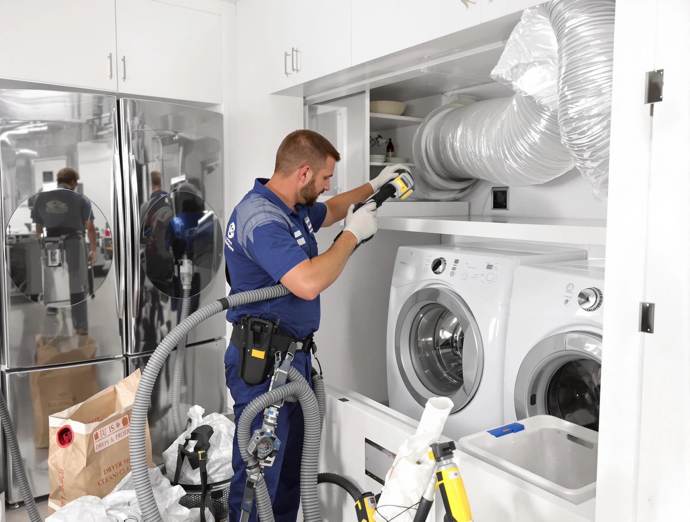 Professional duct cleaning by New Kensington Dryer Vent Cleaning in New Kensington