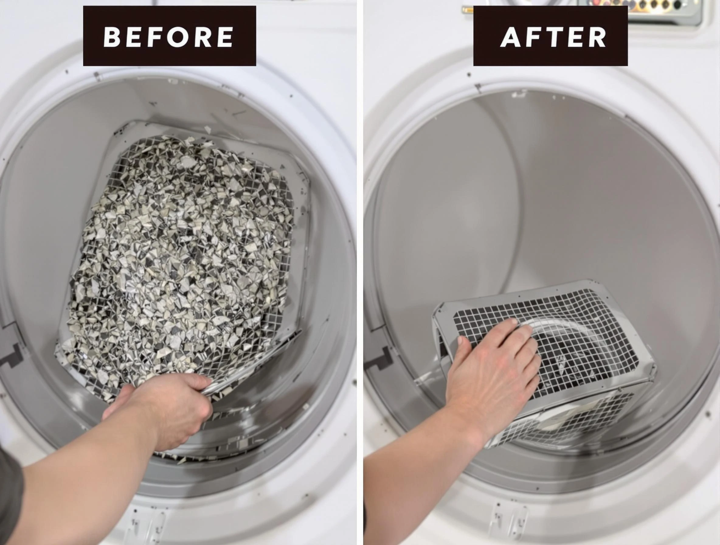 Professional lint trap cleaning by New Kensington Dryer Vent Cleaning in New Kensington