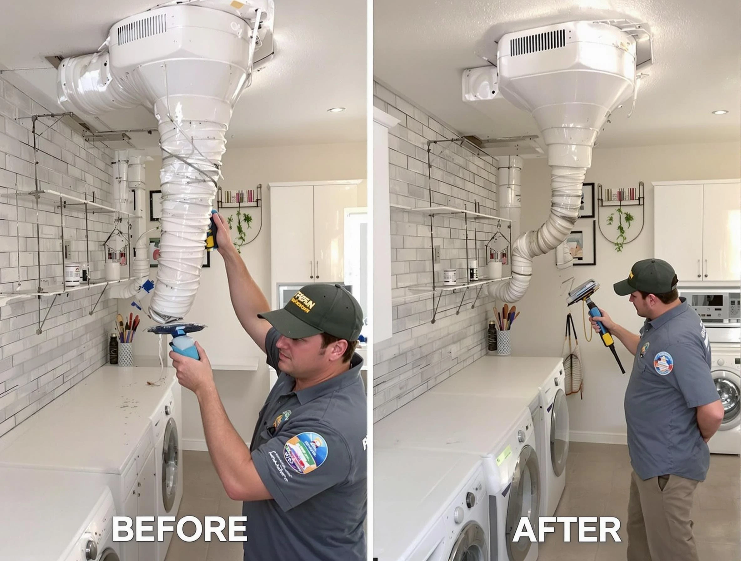Professional dryer exhaust vent cleaning by New Kensington Dryer Vent Cleaning in New Kensington
